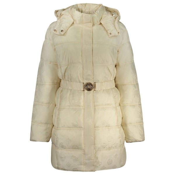 Guess Jeans Parkas - Beige Poliammide Women’s Jacket