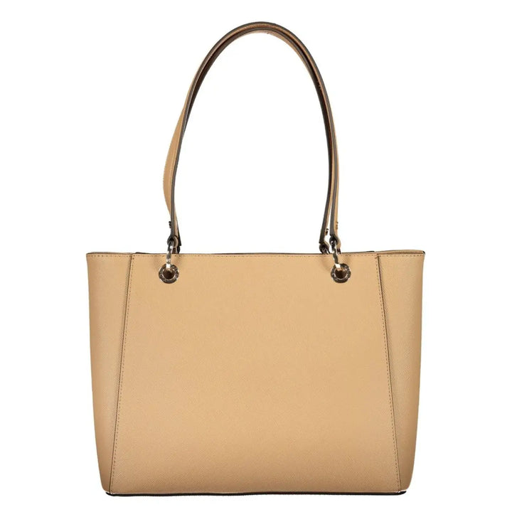 Guess Jeans Beige Poliuretano Women’s Bag