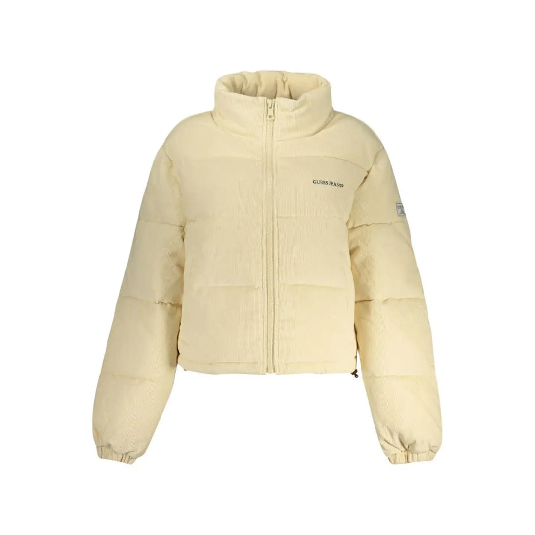 Guess Jeans Beige Polyester Women’s Jacket