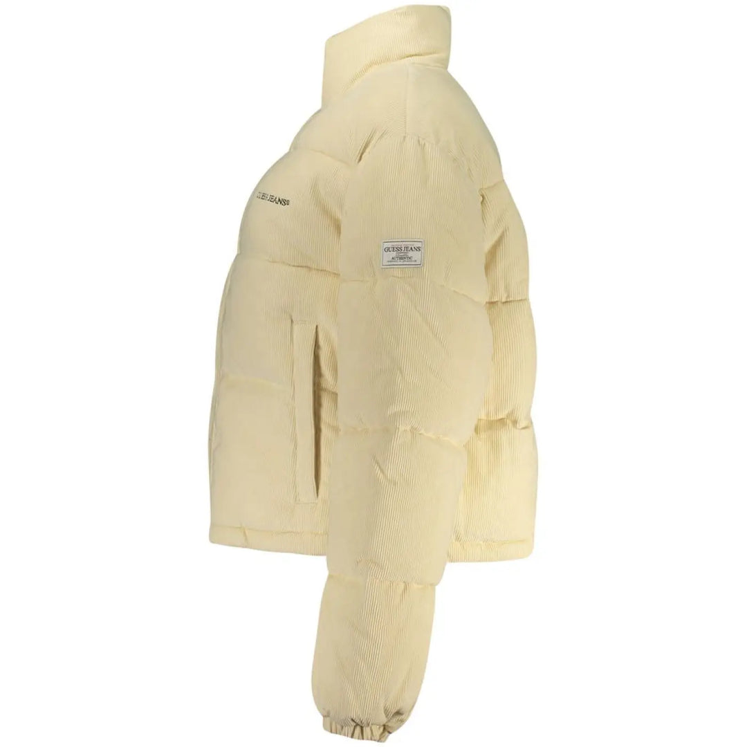 Guess Jeans Beige Polyester Women’s Jacket