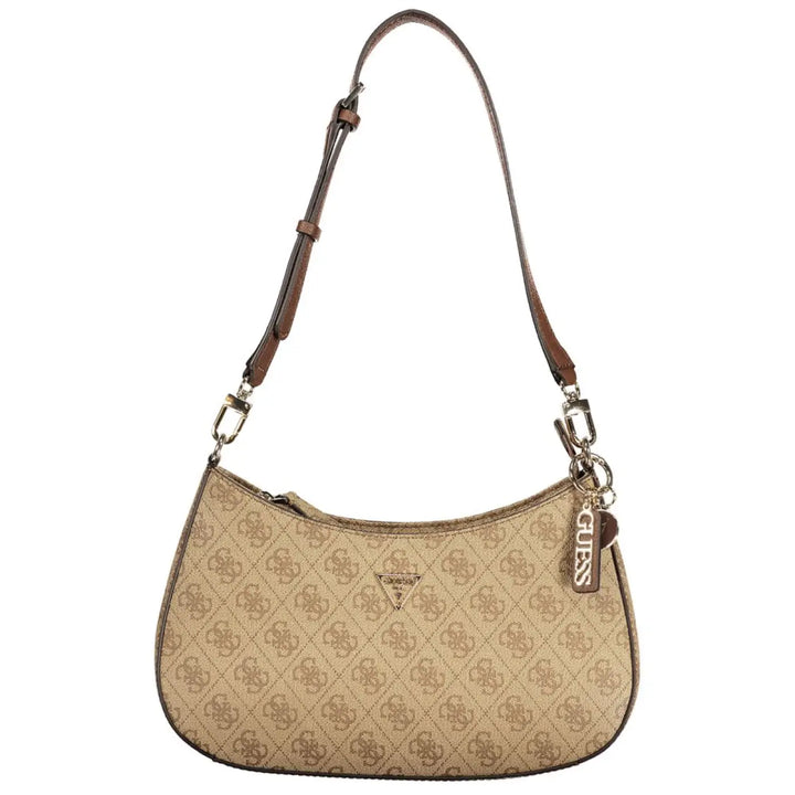 Guess Jeans Beige Polyurethane Women Handbag