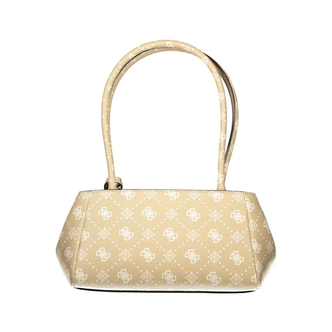 Guess Jeans Beige Polyurethane Women Handbag