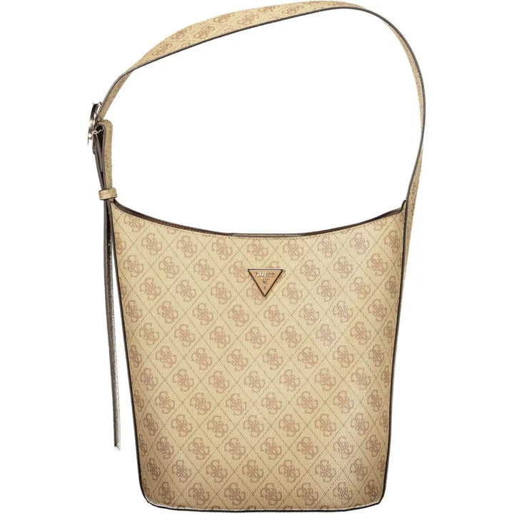 Guess Jeans - Beige Polyurethane Women Handbag