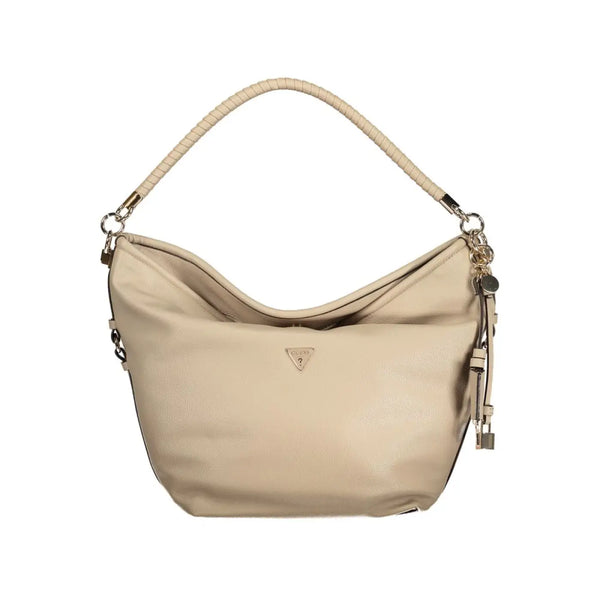 Guess Jeans - Beige Polyurethane Women Handbag