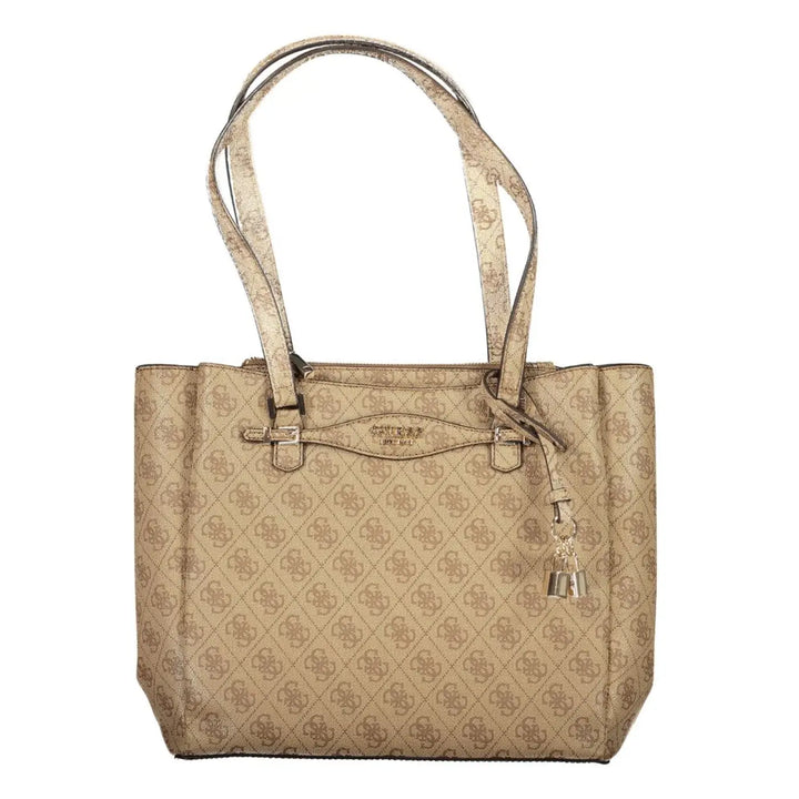 Guess Jeans - Beige Polyurethane Women Handbag