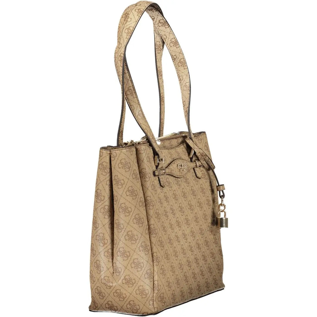 Guess Jeans - Beige Polyurethane Women Handbag