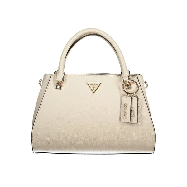 Guess Jeans - Beige Polyurethane Women Handbag