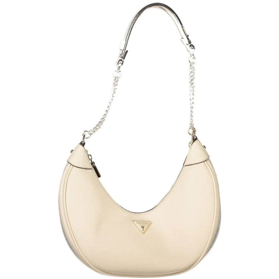 Guess Jeans Beige Polyurethane Women Handbag