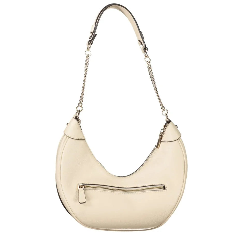 Guess Jeans - Beige Polyurethane Women Handbag