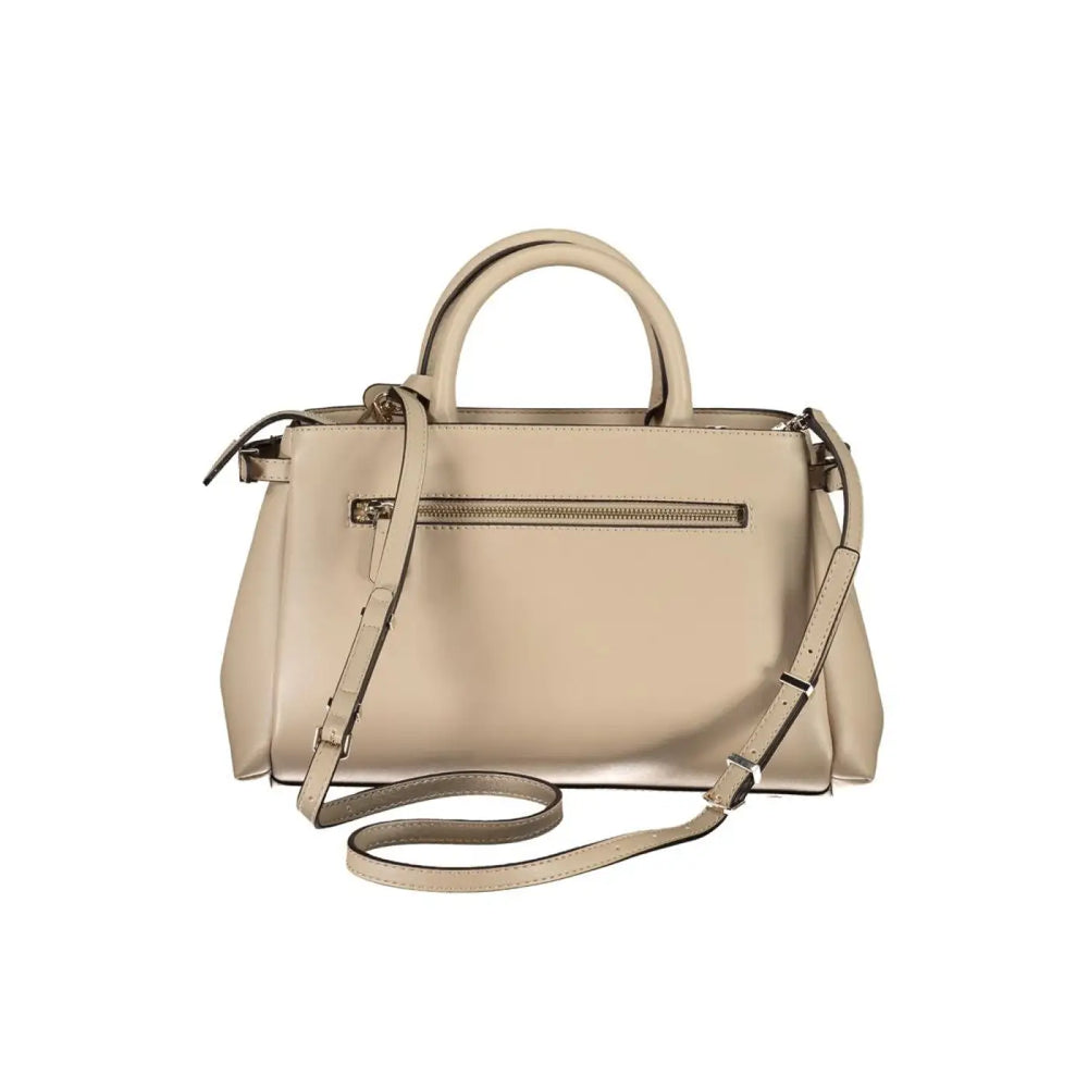 Guess Jeans - Beige Polyurethane Women Handbag
