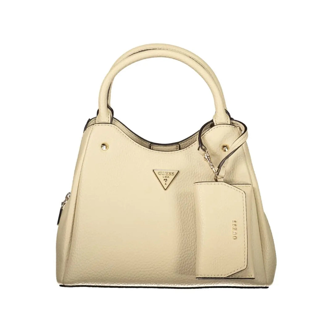 Guess Jeans Beige Polyurethane Women’s Bag