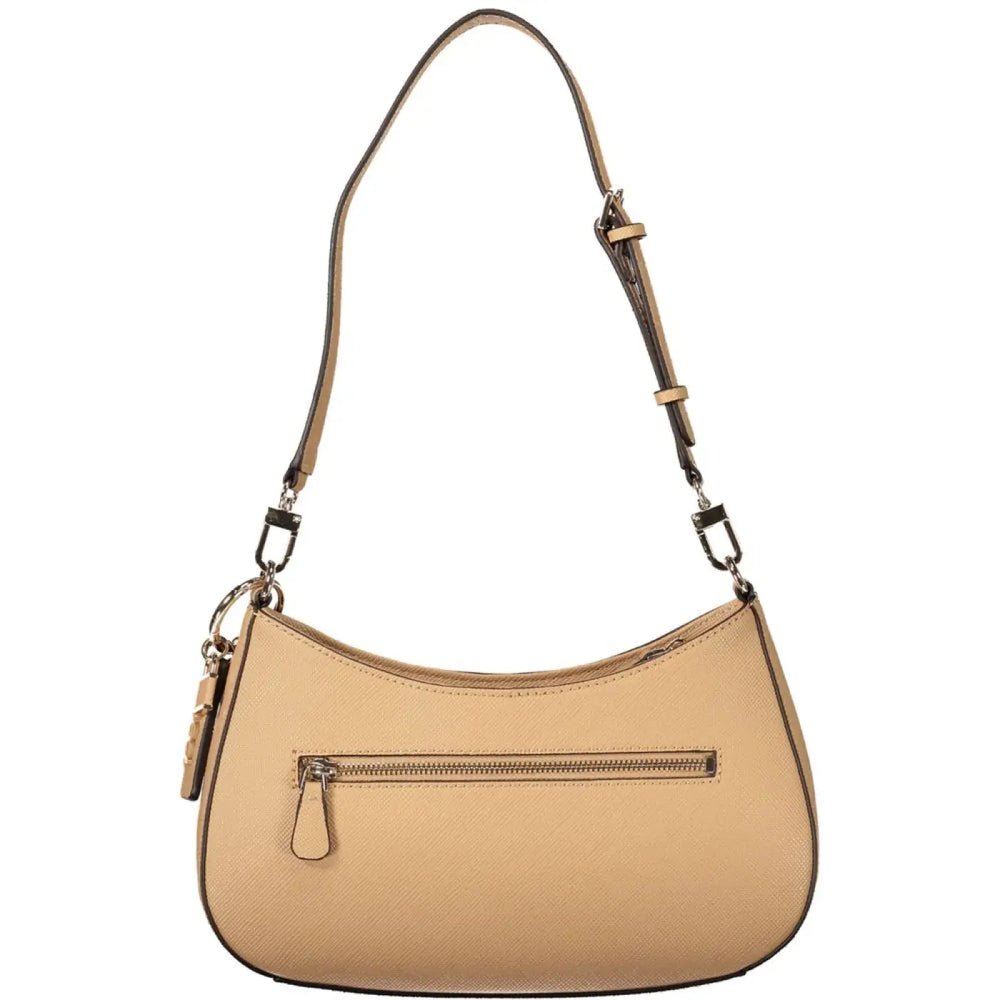 Guess Jeans Beige Polyurethane Women’s Bag