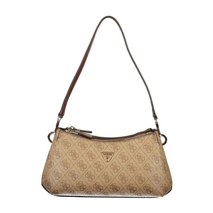 Guess Jeans Beige Polyurethane Women’s Bag