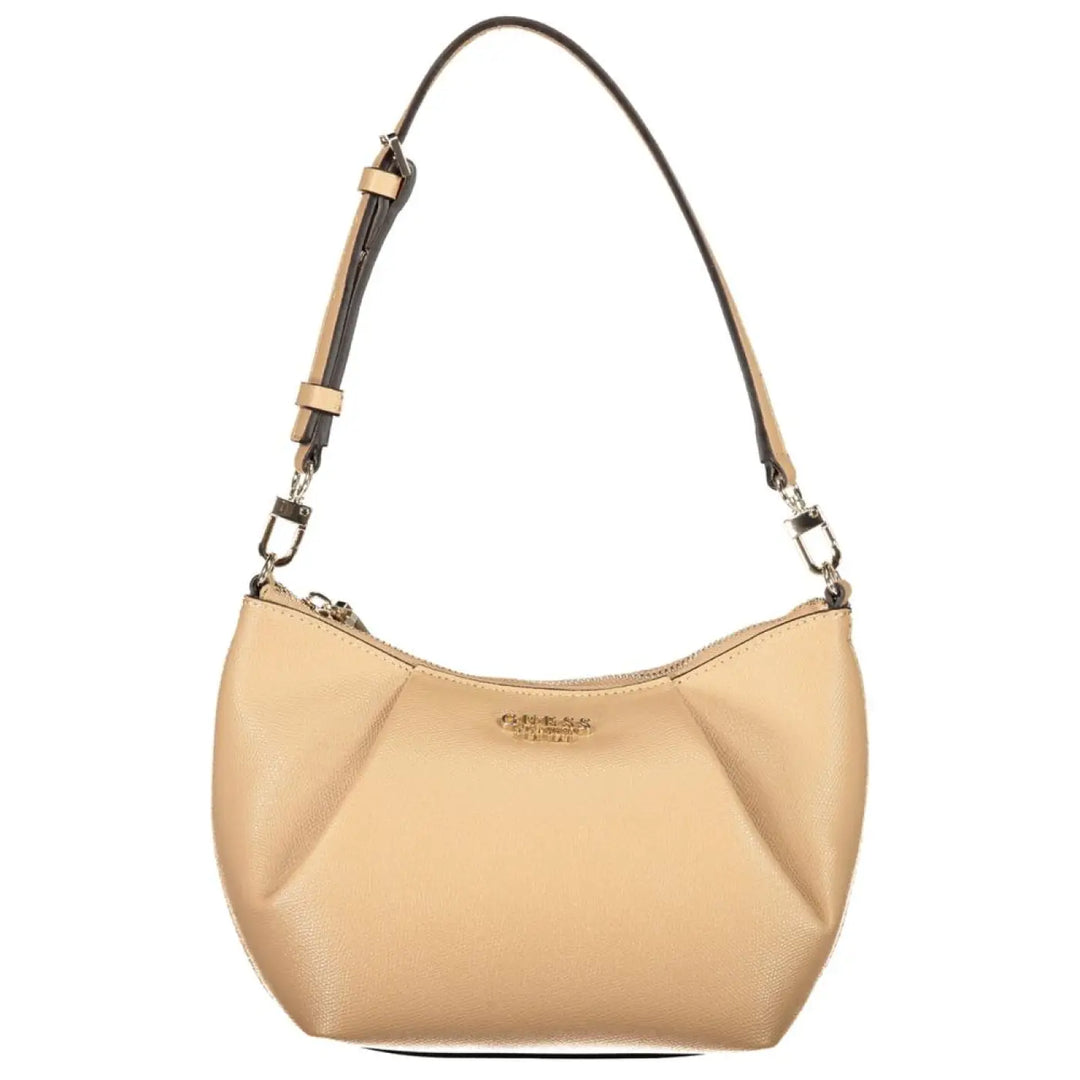Guess Jeans Beige Polyurethane Women’s Bag