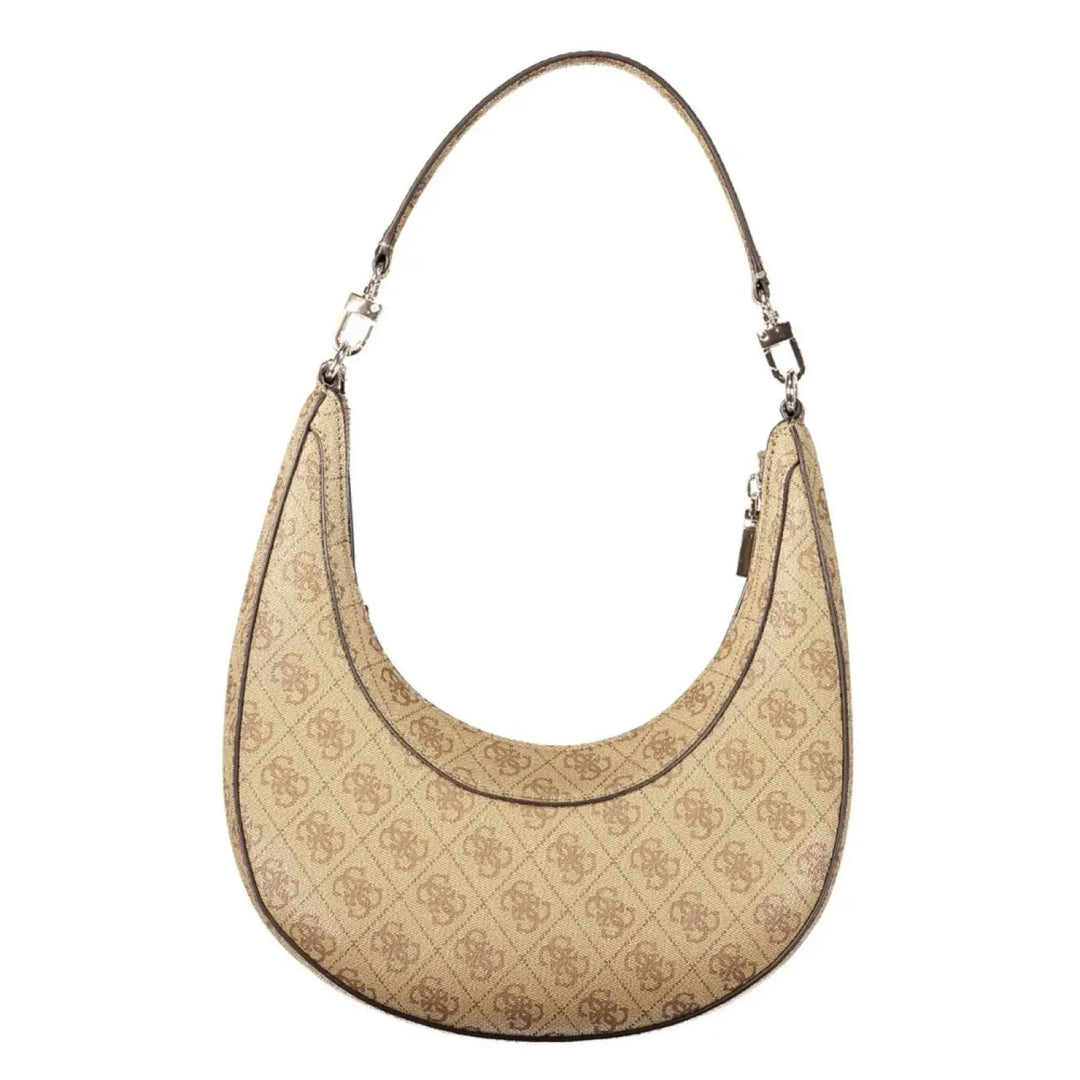 Guess Jeans Beige Polyurethane Women’s Bag