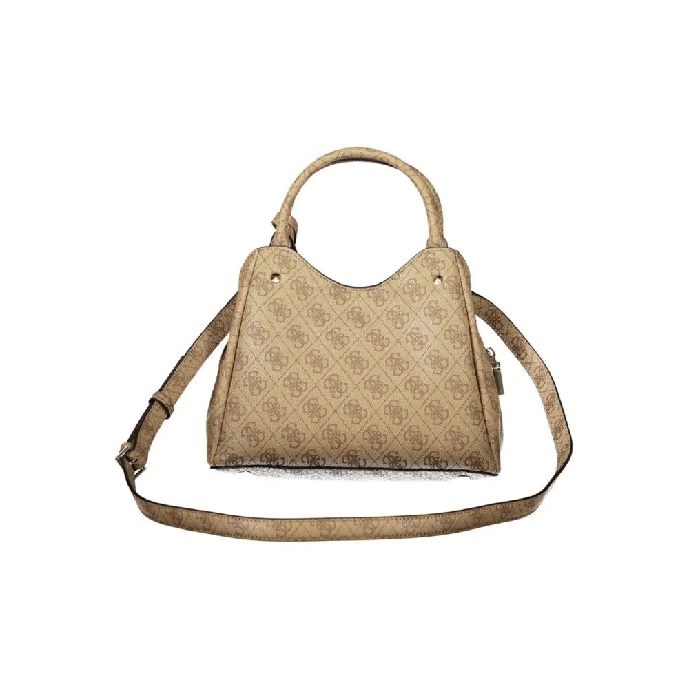 Guess Jeans Beige Polyurethane Women’s Bag