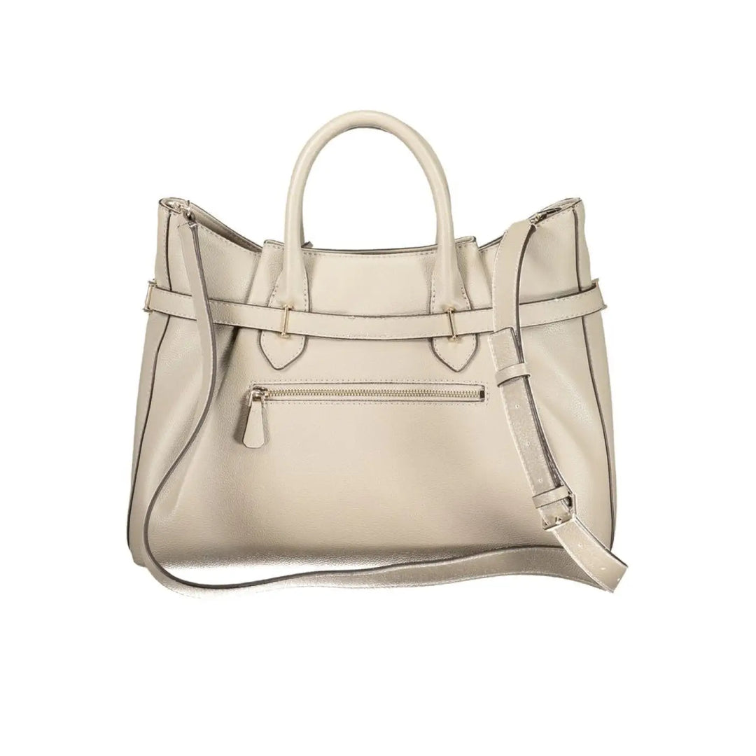 Guess Jeans Beige Polyurethane Women’s Handbag