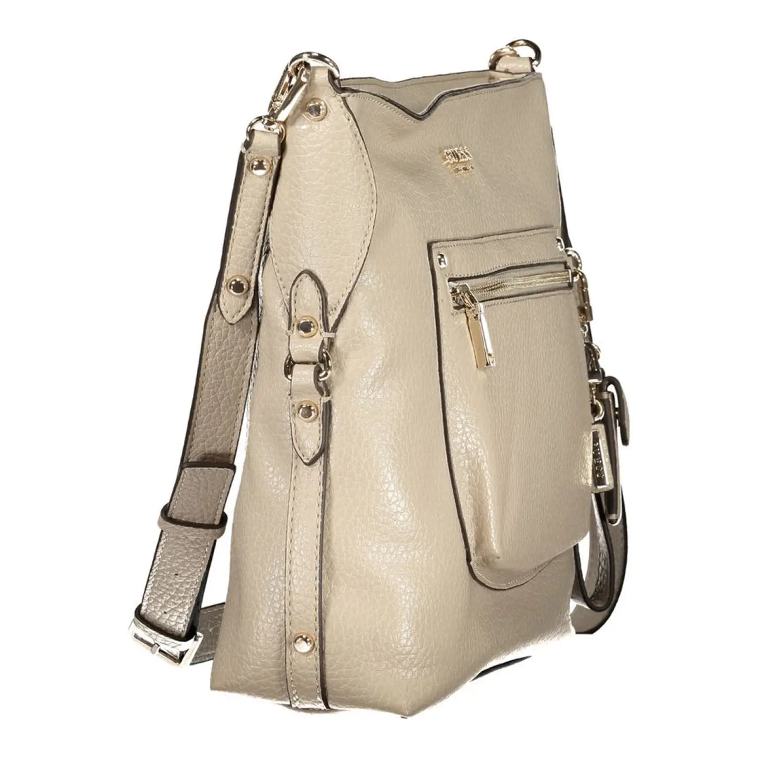 Guess Jeans - Beige Polyurethane Women’s Handbag