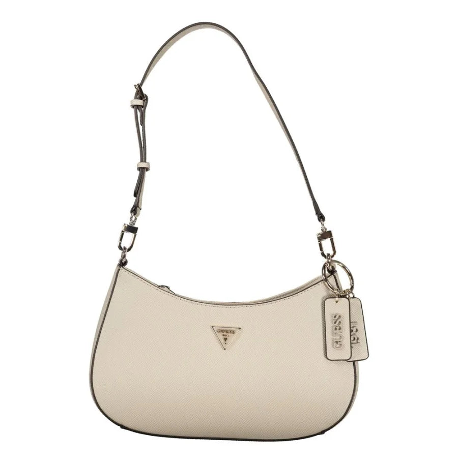 Guess Jeans Beige Polyurethane Women’s Handbag