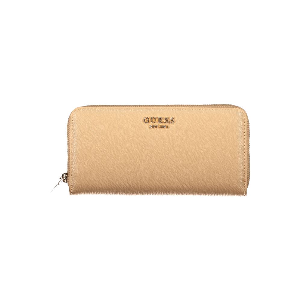 Guess Jeans Beige Polyurethane Women’s Wallet