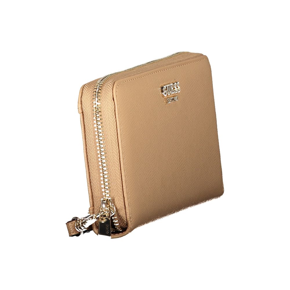 Guess Jeans Beige Polyurethane Women’s Wallet