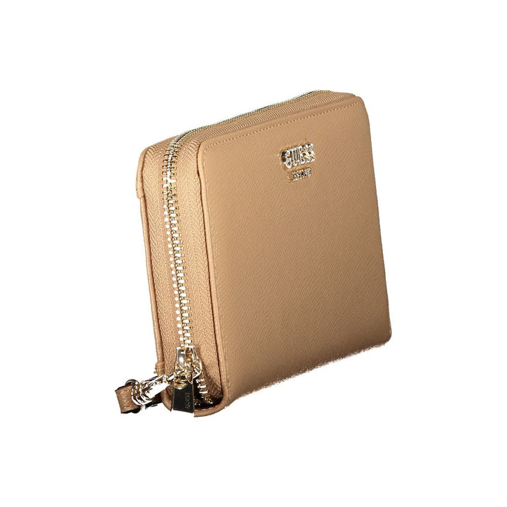Guess Jeans Beige Polyurethane Women’s Wallet