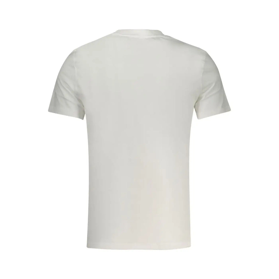 Guess Jeans Bianco Cotton Men T-shirt