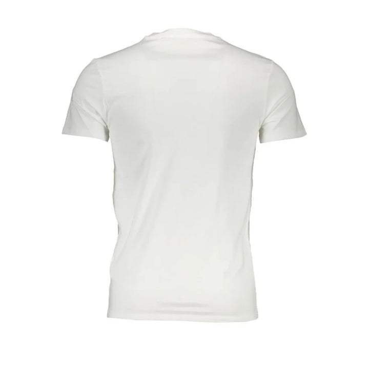 Guess Jeans Bianco Cotton Men T-Shirt