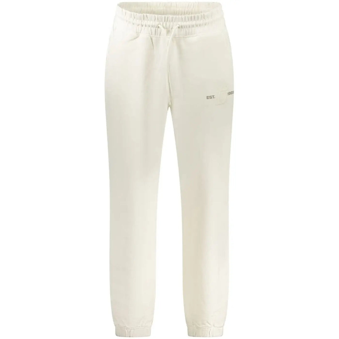 Guess Jeans Bianco Cotton Men’s Trousers
