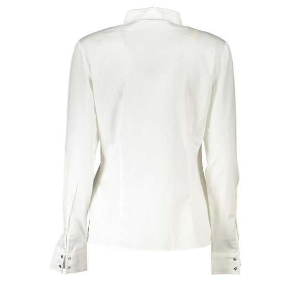 Guess Jeans Shirts - Bianco Cotton Women Shirt
