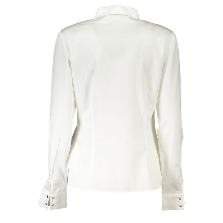 Guess Jeans Shirts - Bianco Cotton Women Shirt