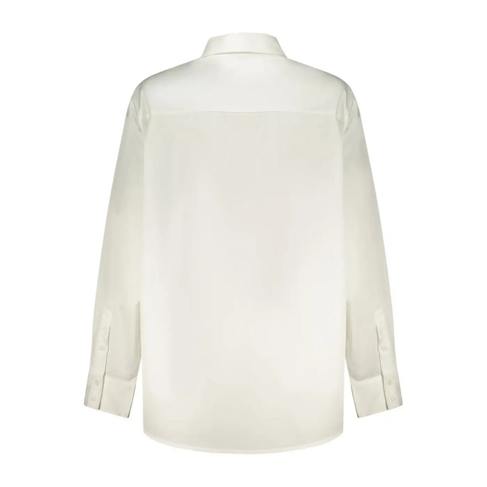 Guess Jeans Bianco Cotton Women Shirt