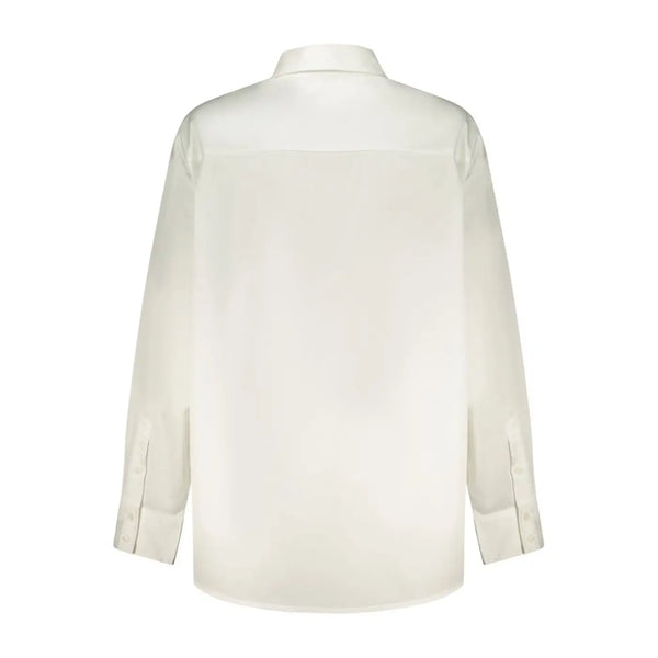 Guess Jeans Bianco Cotton Women Shirt