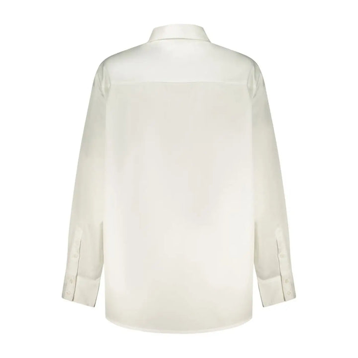 Guess Jeans Bianco Cotton Women Shirt