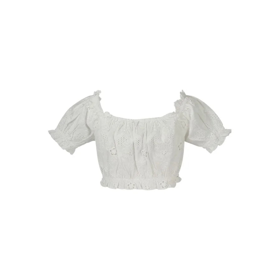 Guess Jeans Bianco Cotton Women Shirt