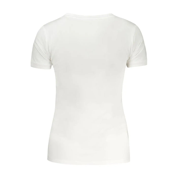 Guess Jeans Bianco Cotton Women T-shirt