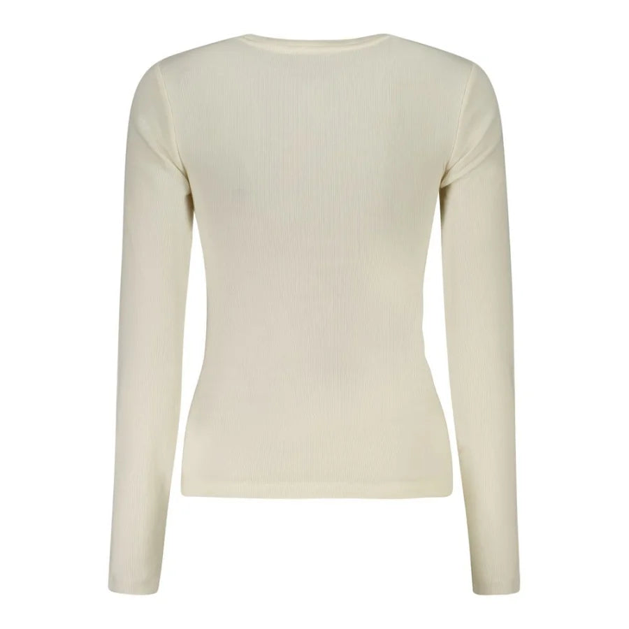 Guess Jeans Bianco Cotton Women T-Shirt