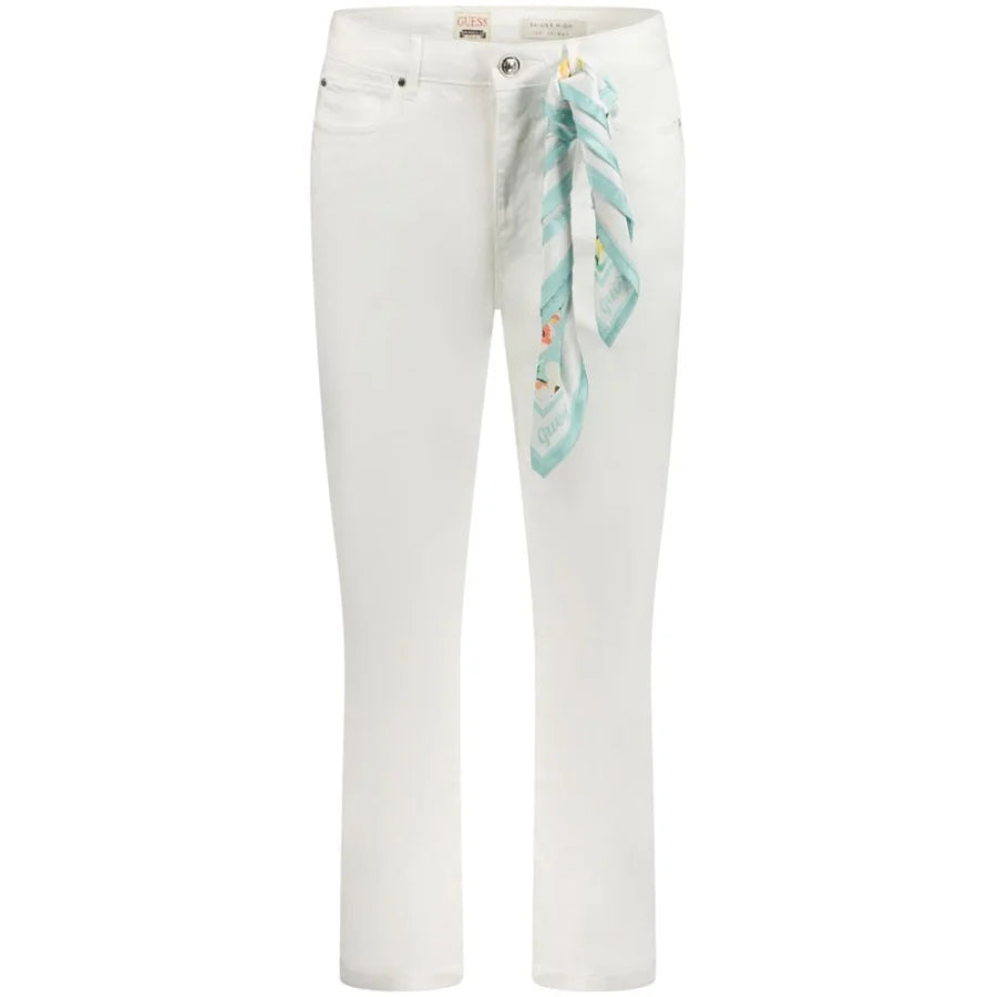 Guess Jeans Bianco Lyocell Women’s Skinny Jean