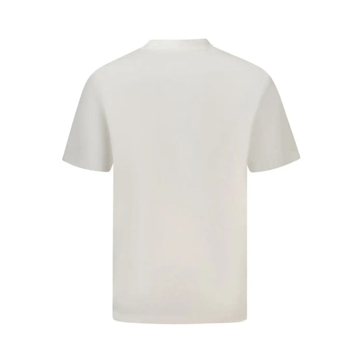 Guess Jeans Bianco Organic Cotton Men’s T-shirt