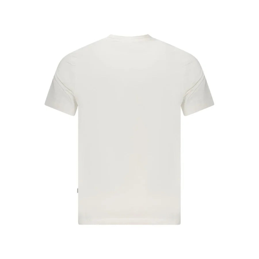 Guess Jeans Bianco Organic Cotton Men’s T-Shirt