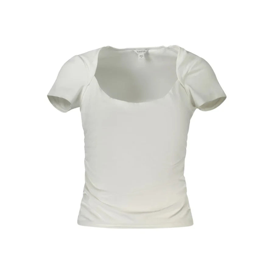 Guess Jeans Bianco Poliammide Women T-Shirt