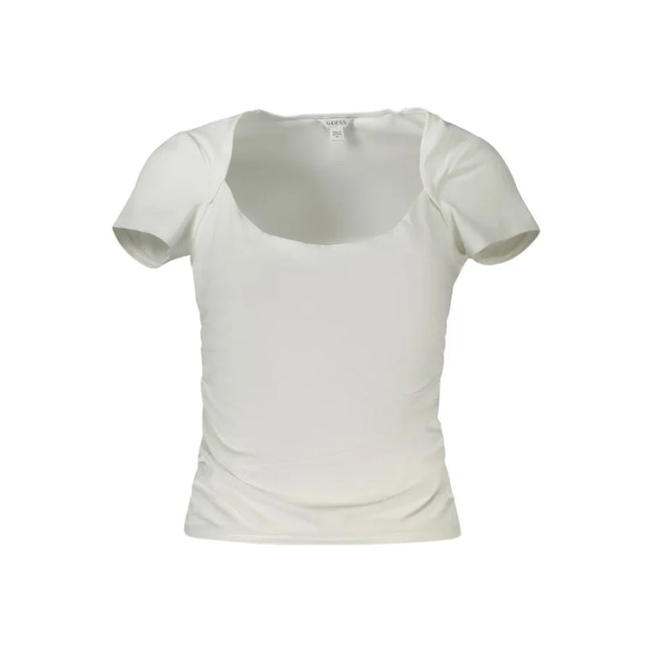 Guess Jeans Bianco Poliammide Women T-Shirt