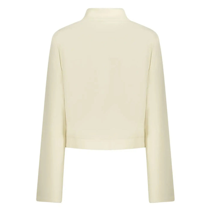 Guess Jeans Bianco Polyester Donna Sweatshirt