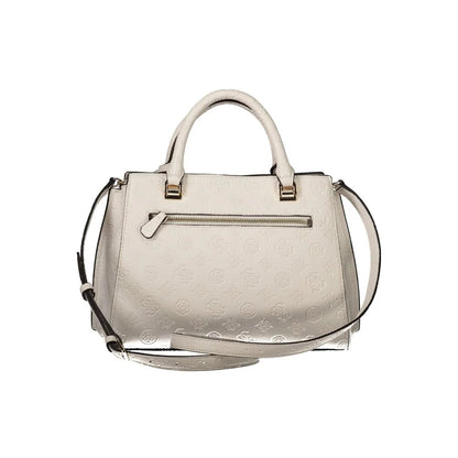 Guess Jeans Bianco Polyurethane Women Handbag