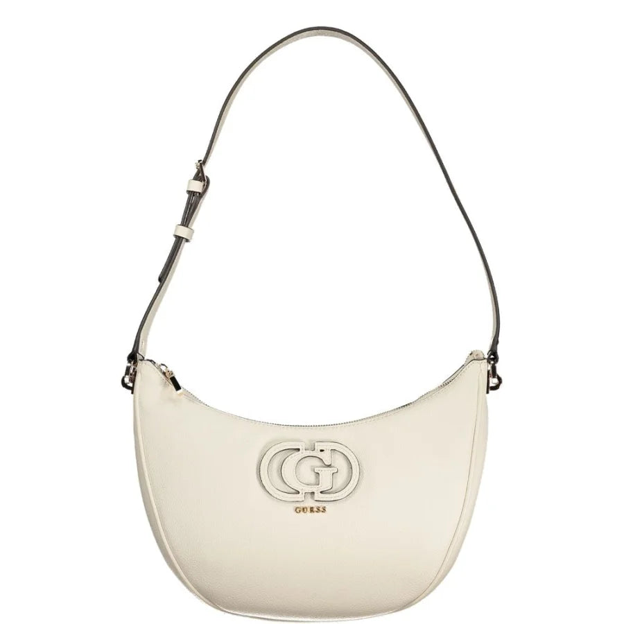 Guess Jeans Bianco Polyurethane Women Handbag