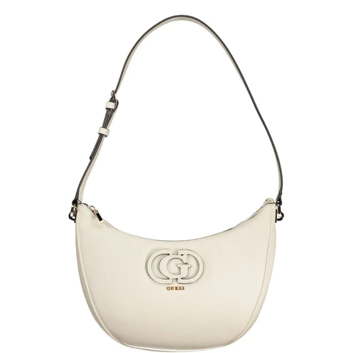 Guess Jeans Bianco Polyurethane Women Handbag