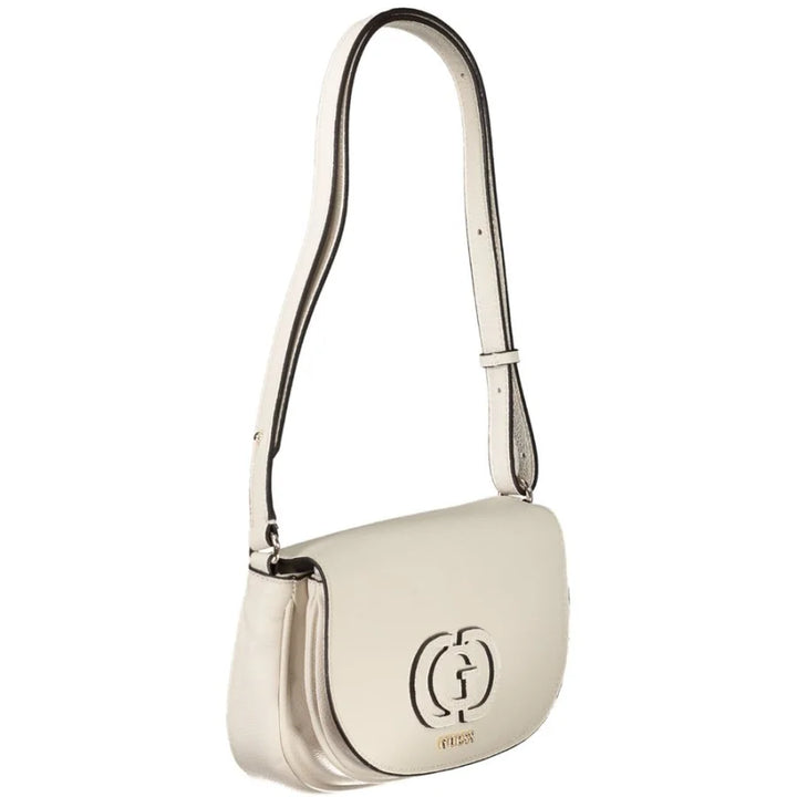 Guess Jeans Bianco Polyurethane Women Handbag