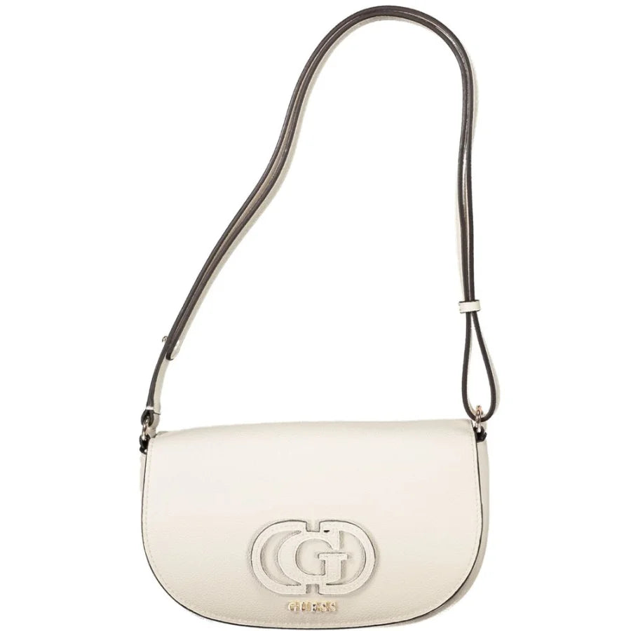 Guess Jeans Bianco Polyurethane Women Handbag