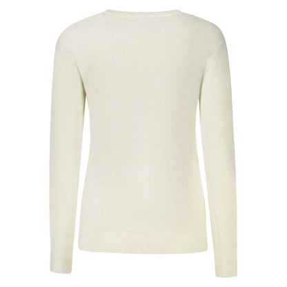 Guess Jeans Bianco Viscosa Women Sweater