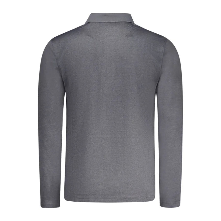 Guess Jeans Black Cotton Men Polo